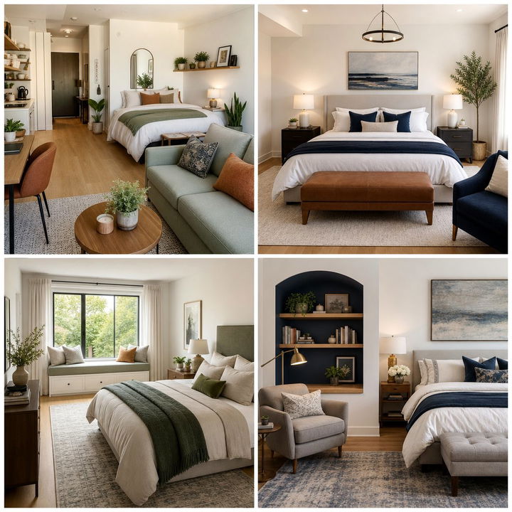 30 Functional Bedroom Layout Ideas for Every Room Size