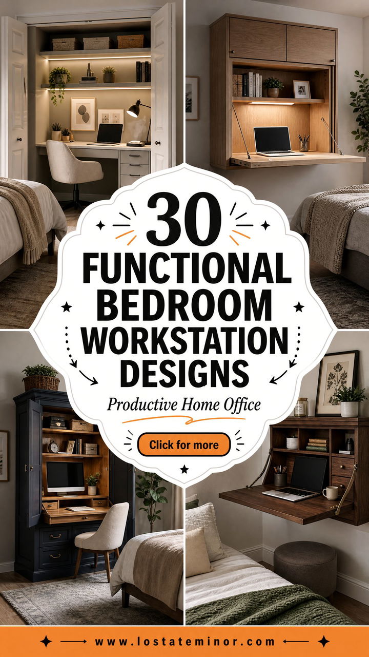30 Functional Bedroom Workstation Designs for Productivity - 30 Functional Bedroom Workstation Designs for Productivity