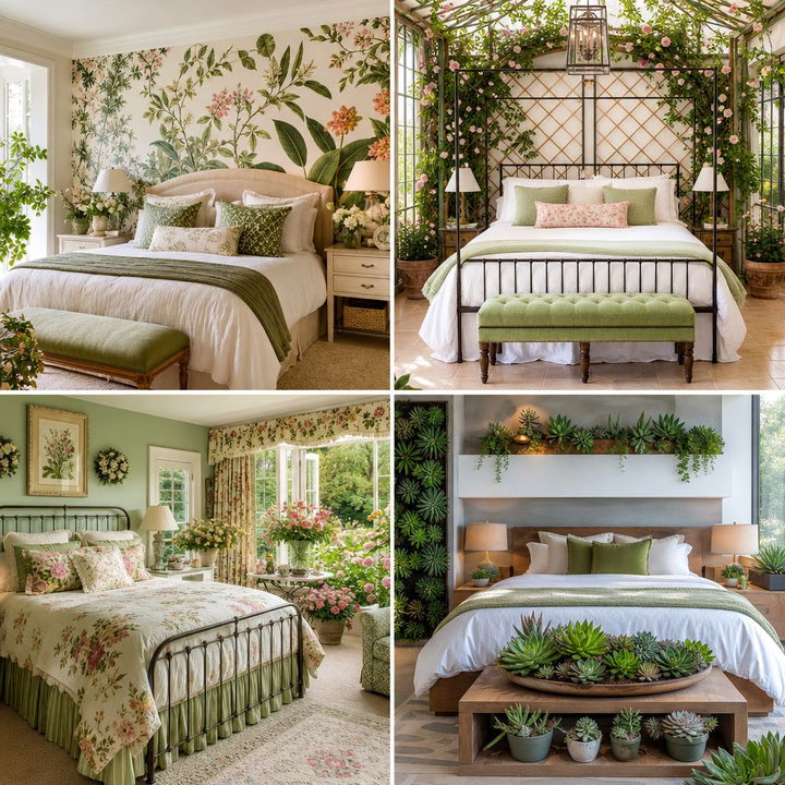 30 Garden Themed Bedroom Ideas for a Fresh Floral Space