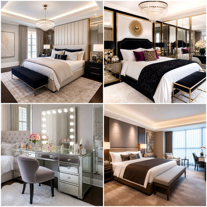 30 Glam Bedroom Ideas for a Luxurious and Chic Sanctuary