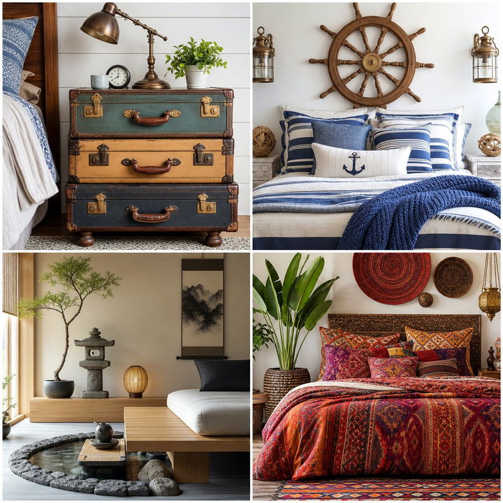 30 Global Travel Themed Bedroom Ideas for Adventurers