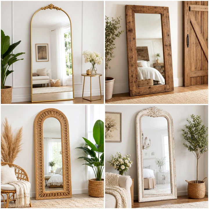 30 Gorgeous Bedroom Full Length Mirrors to Style Your Space