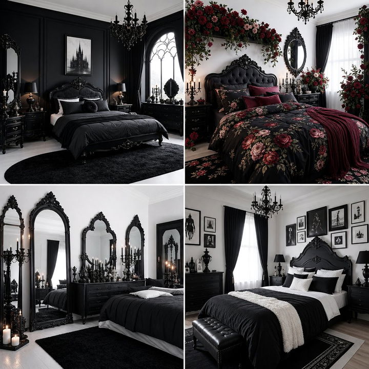 30 Gothic Bedroom Ideas for a Dark and Moody Aesthetic