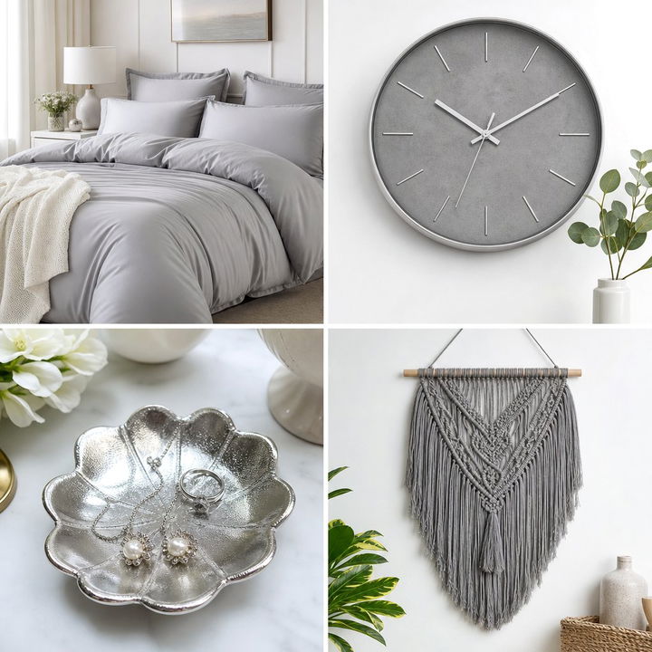 30 Gray Bedroom Accessories Ideas for a Polished Look