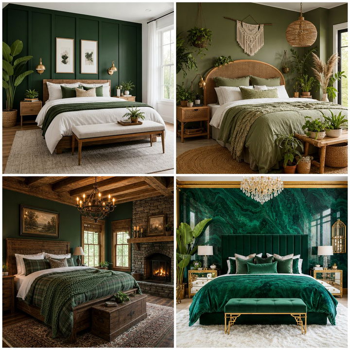 30 Green Bedroom Decor Ideas for a Fresh and Vibrant Look