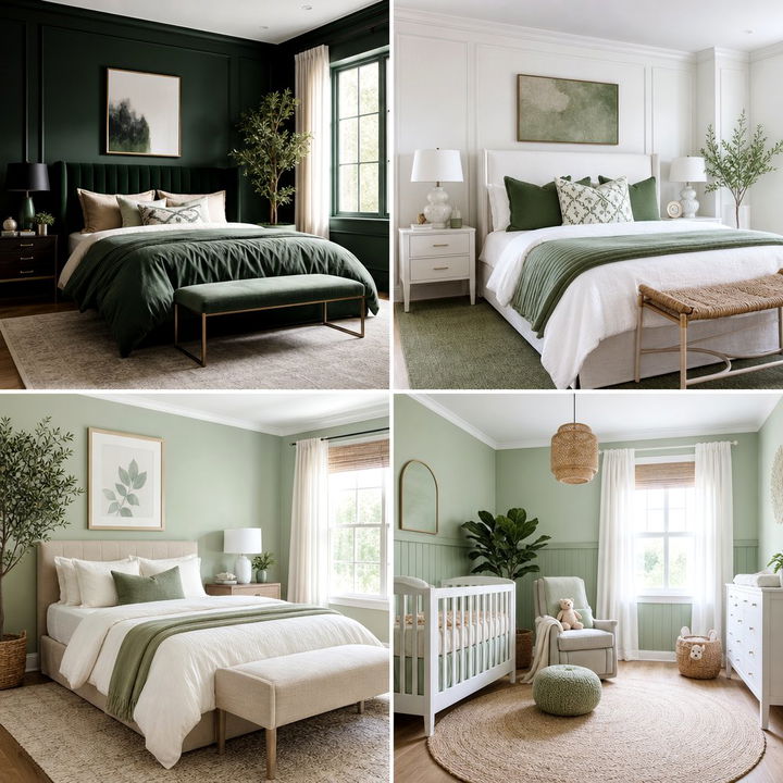 30 Green Bedroom Ideas to Create a Totally Relaxing Oasis
