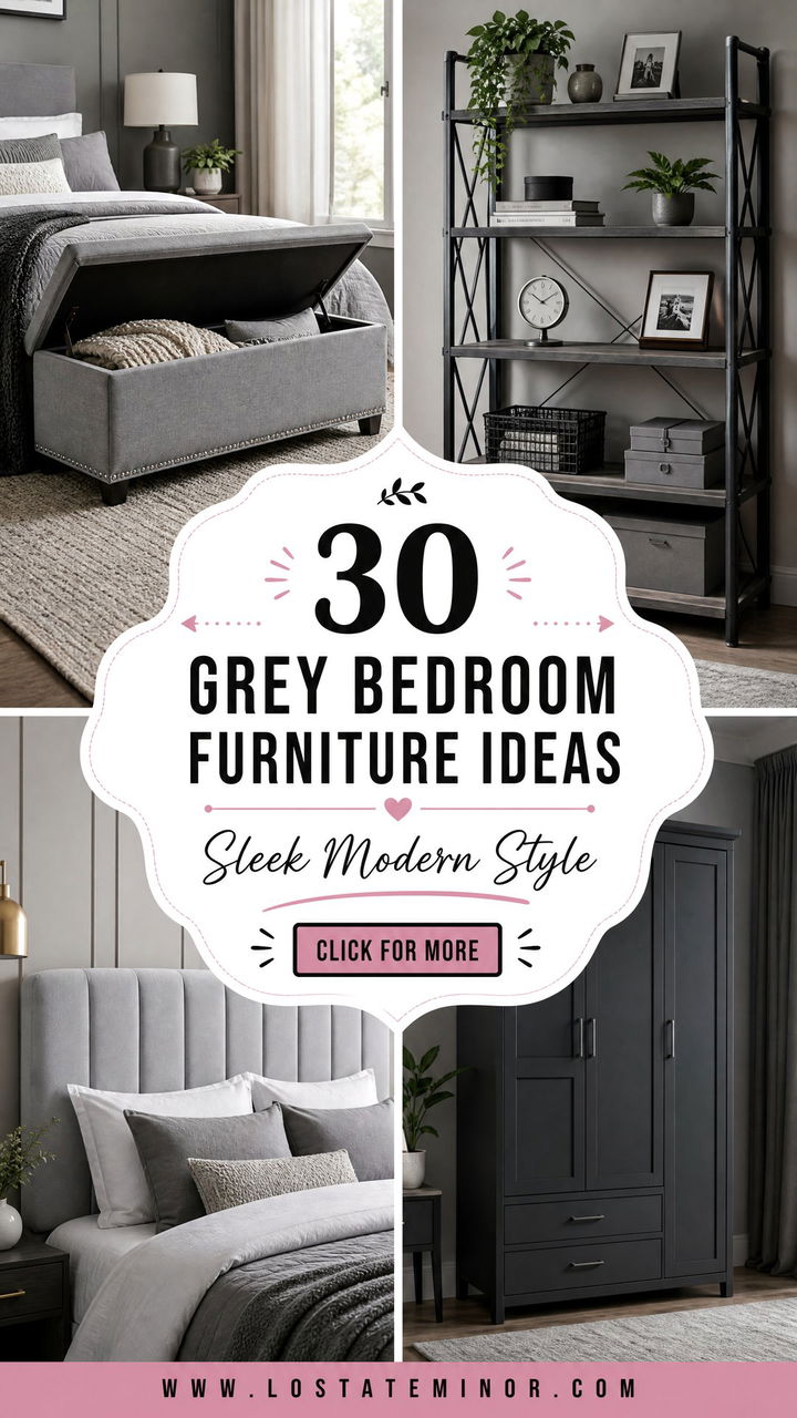 30 Grey Bedroom Furniture Ideas for Every Modern Home - 30 Grey Bedroom Furniture Ideas for Every Modern Home