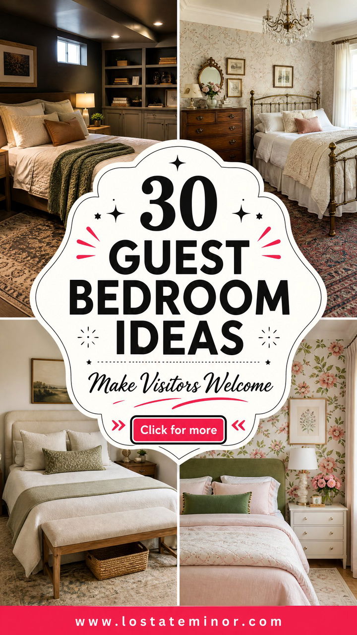 30 Guest Bedroom Ideas to Make All Visitors Feel at Home - 30 Guest Bedroom Ideas to Make All Visitors Feel at Home