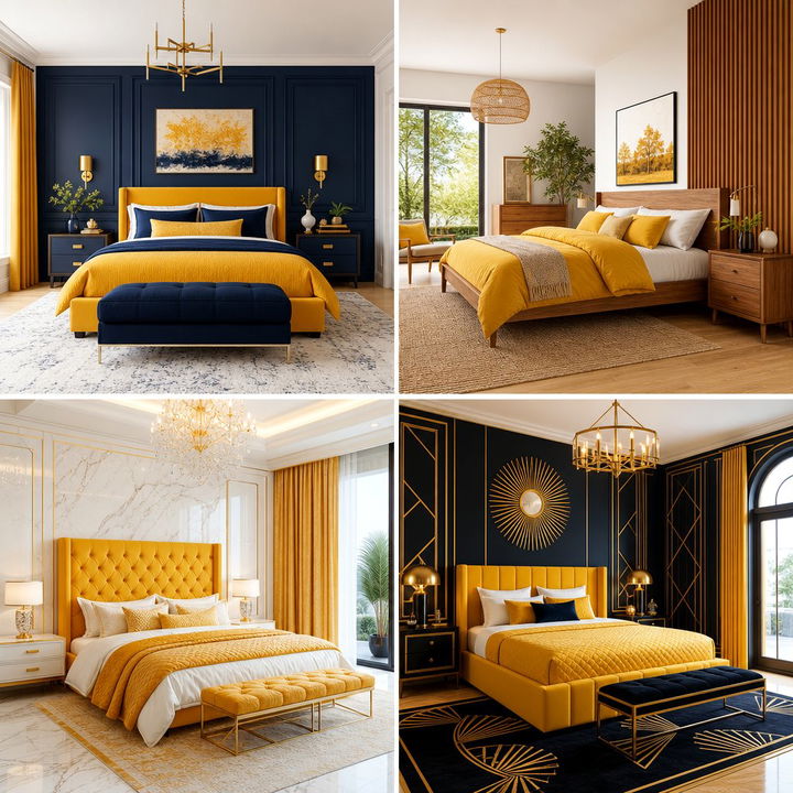 30 Honey Yellow Bedroom Ideas for a Warm and Cozy Space