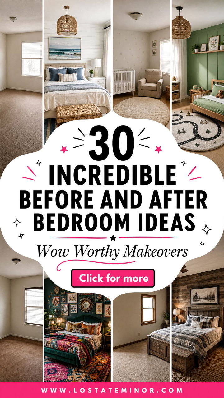 30 Incredible Before and After Bedroom Ideas and Makeovers - 30 Incredible Before and After Bedroom Ideas and Makeovers