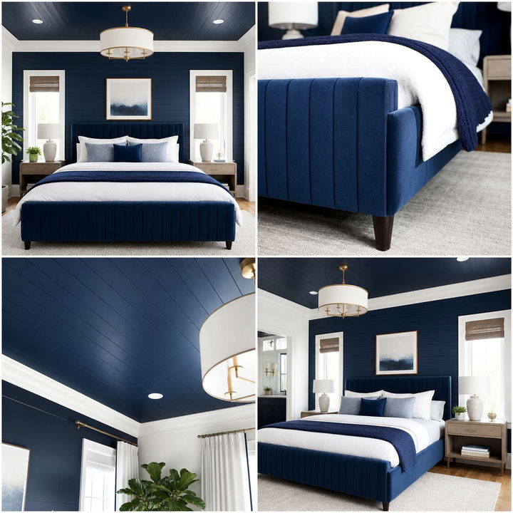 30 Indigo Bedroom Ideas for a Deep and Moody Atmosphere
