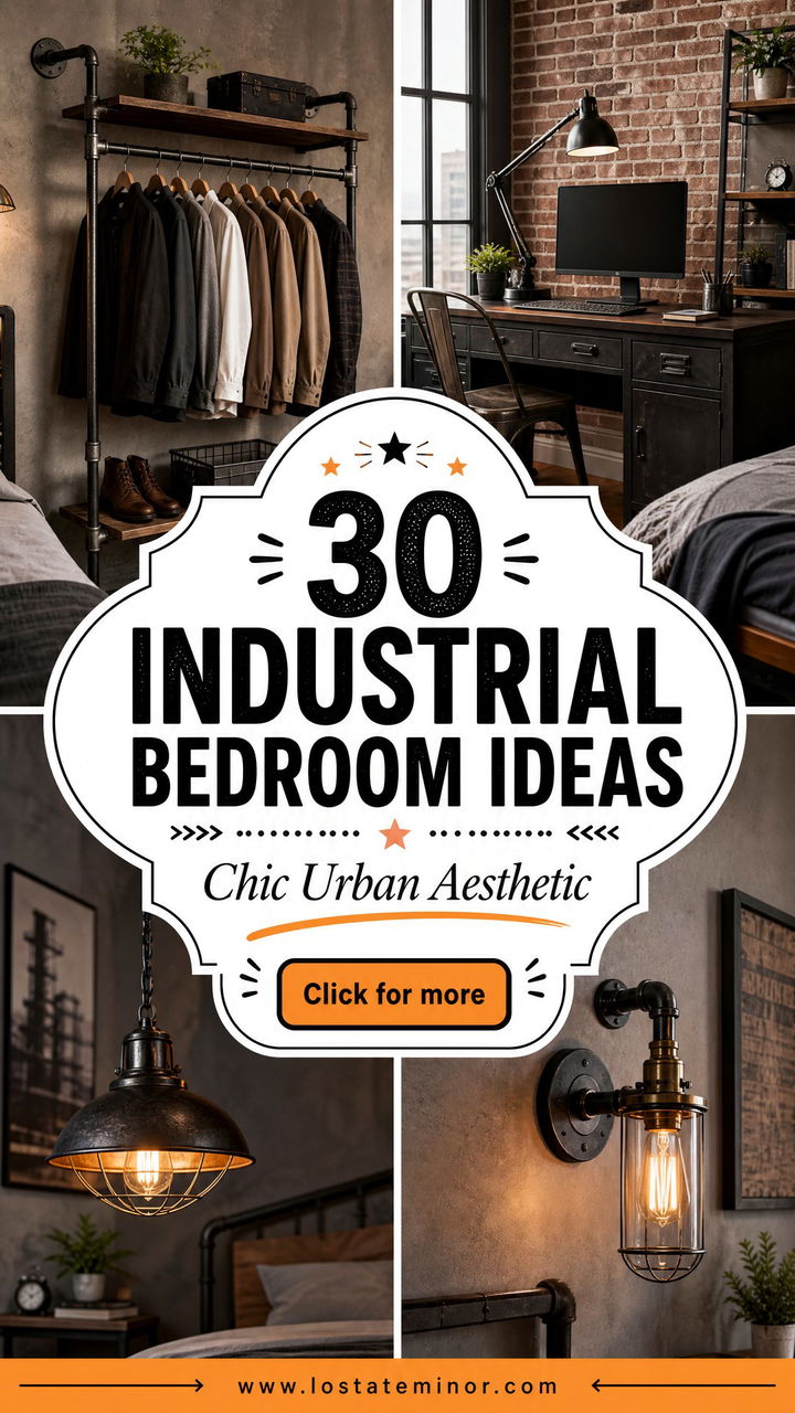 30 Industrial Bedroom Ideas for a Chic Urban Aesthetic - 30 Industrial Bedroom Ideas for a Chic Urban Aesthetic