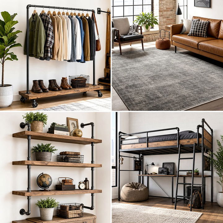30 Industrial Bedroom Ideas for a Chic Urban Aesthetic