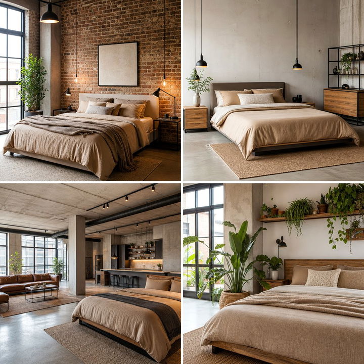 30 Industrial Beige Bedroom Ideas for a Modern, Cozy Retreat