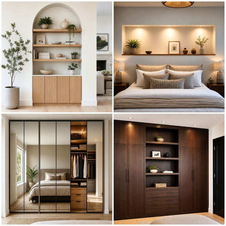 30 Innovative Bedroom Built-in Ideas for Custom Storage