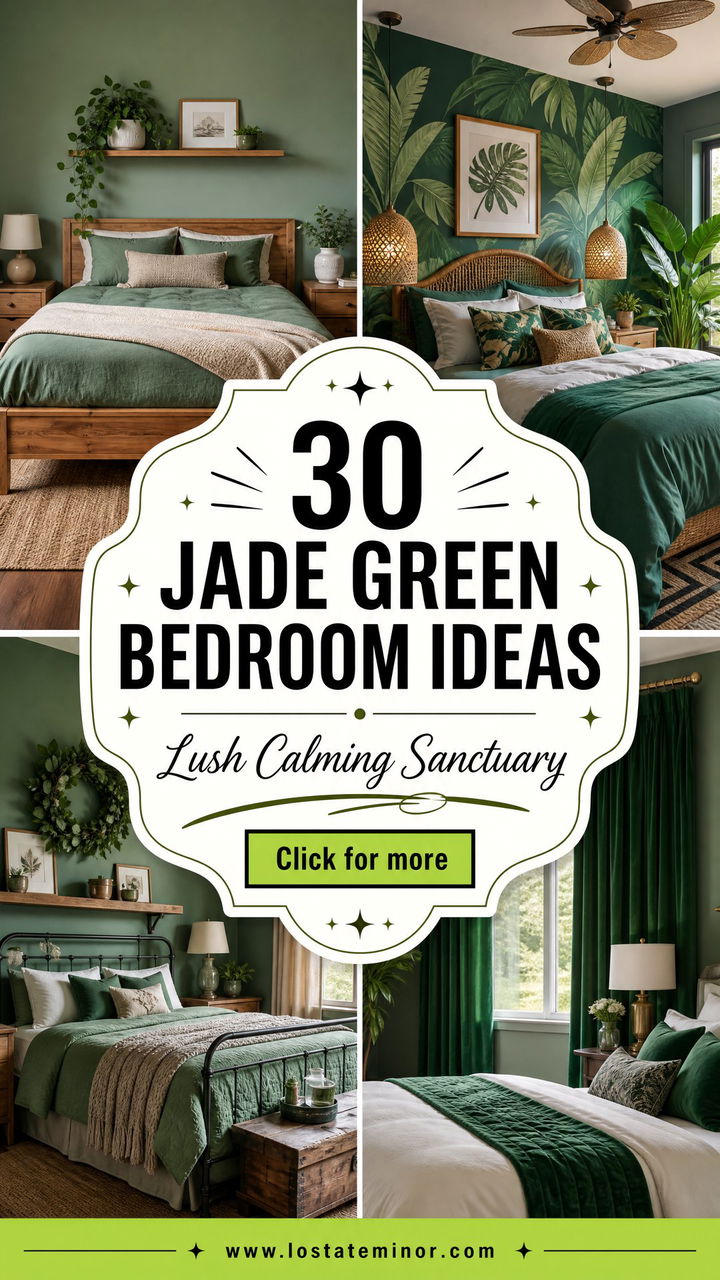 30 Jade Green Bedroom Ideas for a Lush and Calming Sanctuary - 30 Jade Green Bedroom Ideas for a Lush and Calming Sanctuary