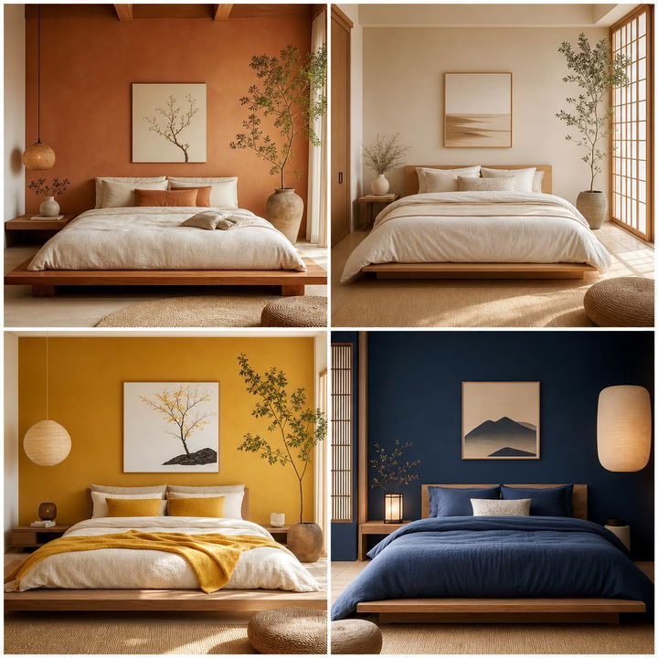 30 Japandi Bedroom Color Ideas for a Perfectly Balanced Space