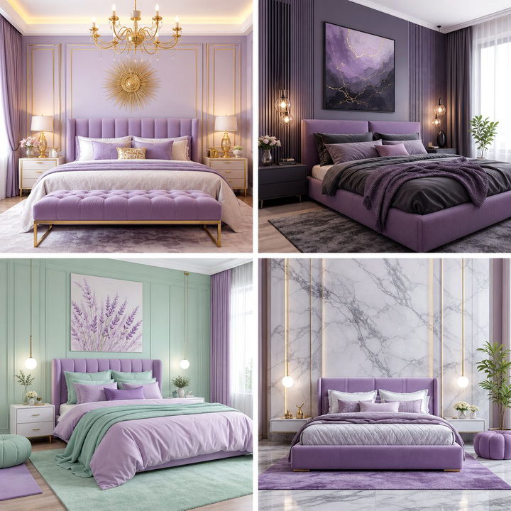 30 Lavender Bedroom Color Schemes for a Peaceful Sleep