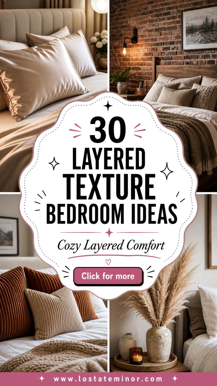 30 Layered Texture Bedroom Ideas for Extra Comfort - 30 Layered Texture Bedroom Ideas for Extra Comfort