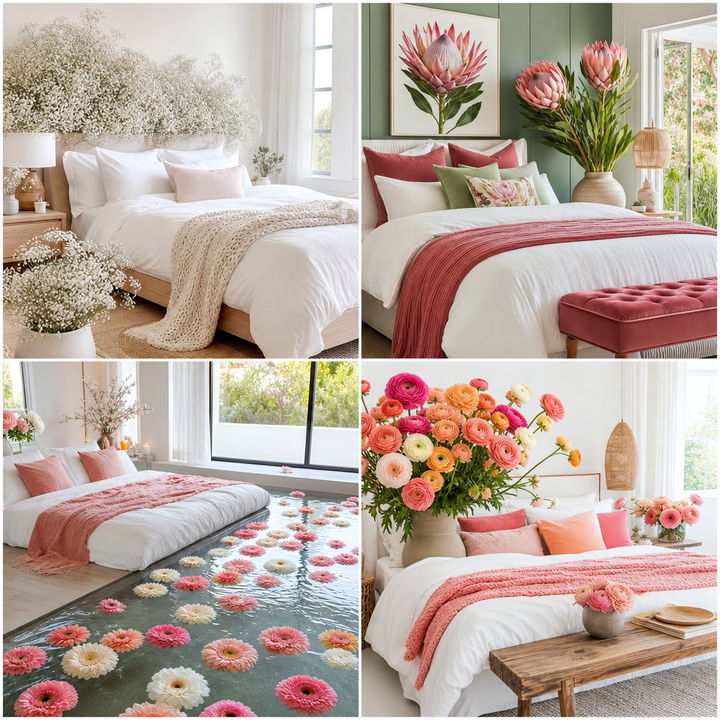 30 Lovely Bedroom Flower Arrangements to Fresh Your Space