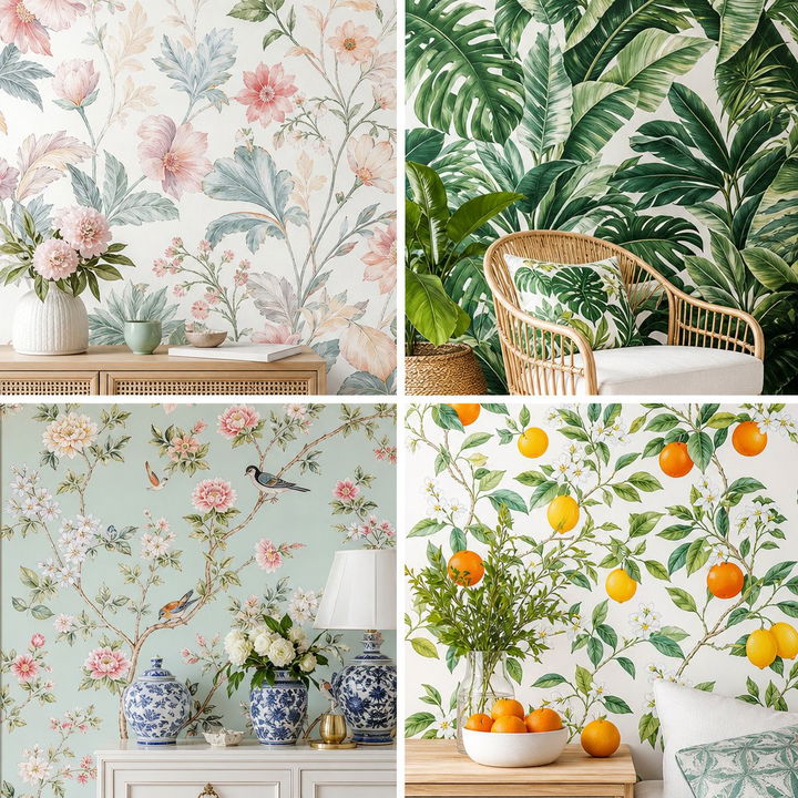30 Lush Bedroom Botanical Wallpapers for a Nature-Inspired Room