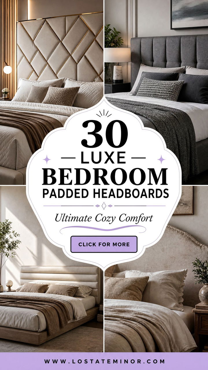 30 Luxe Bedroom Padded Headboards for Ultimate Comfort - 30 Luxe Bedroom Padded Headboards for Ultimate Comfort