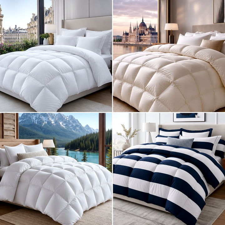 30 Luxury Bedroom Down Comforters for Ultimate Warmth