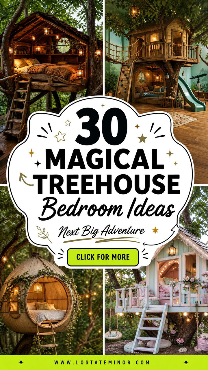 30 Magical Treehouse Bedroom Ideas for Your Next Adventure - 30 Magical Treehouse Bedroom Ideas for Your Next Adventure