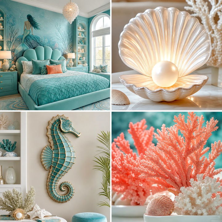 30 Mermaid Bedroom Ideas for a Magical Undersea Sanctuary