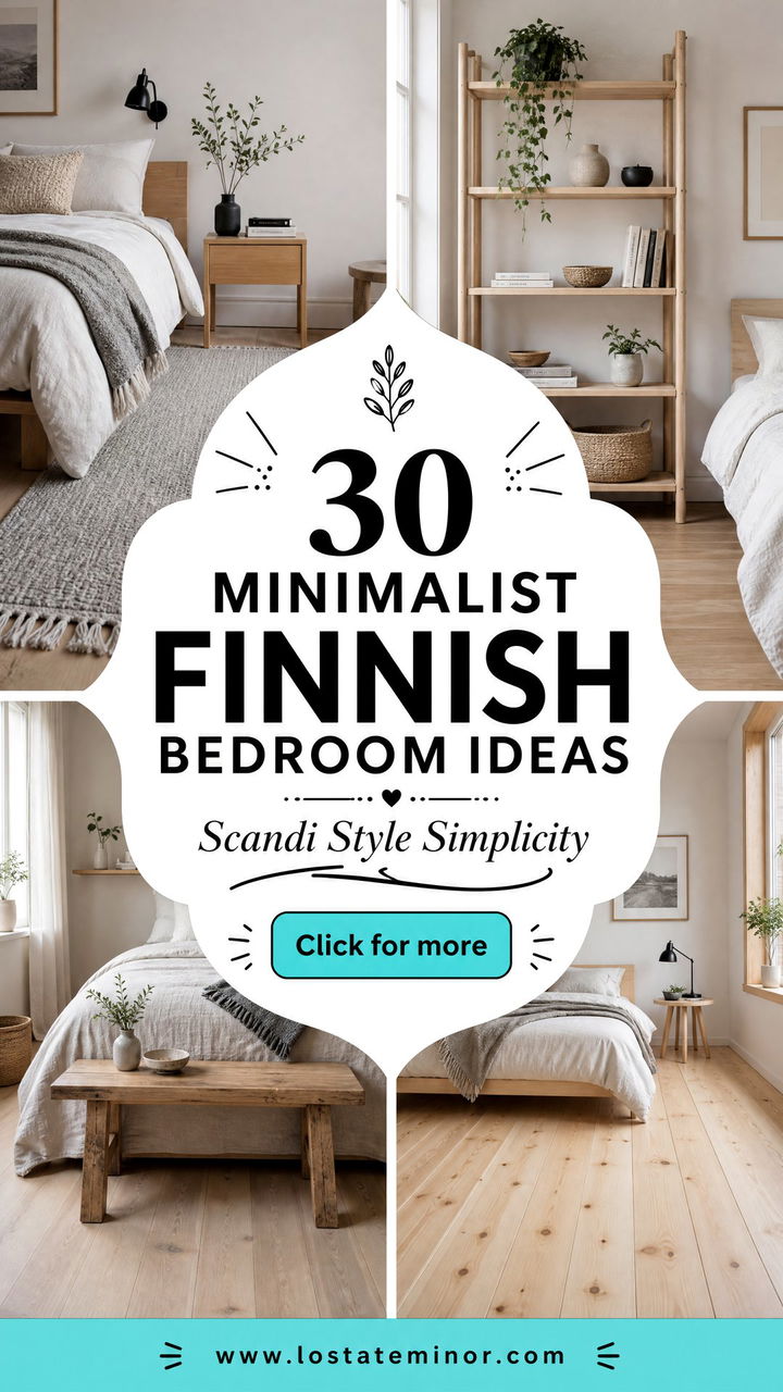 30 Minimalist Finnish Bedroom Ideas for Scandi Style - 30 Minimalist Finnish Bedroom Ideas for Scandi Style