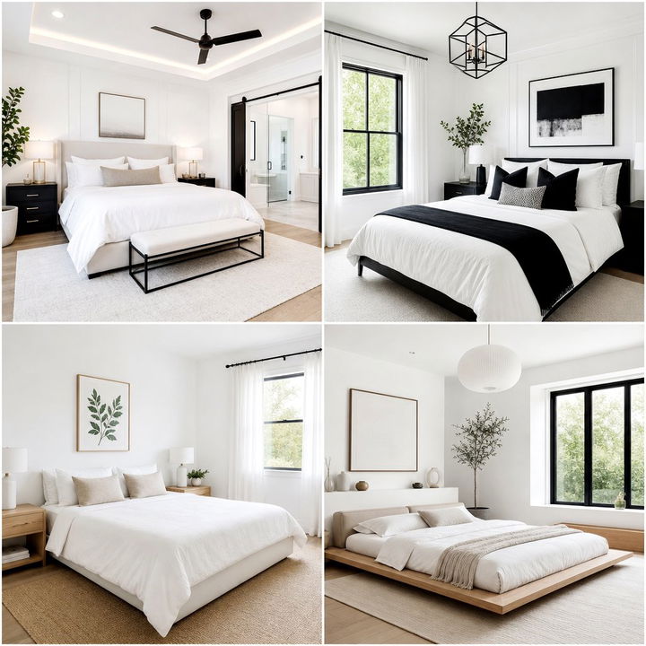 30 Minimalist White Bedroom Ideas for a Pure Clean Vibe