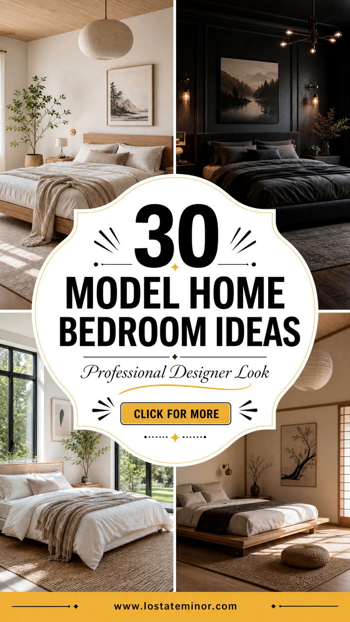30 Model Home Bedroom Ideas to Get That Professional Designer Look - 30 Model Home Bedroom Ideas to Get That Professional Designer Look