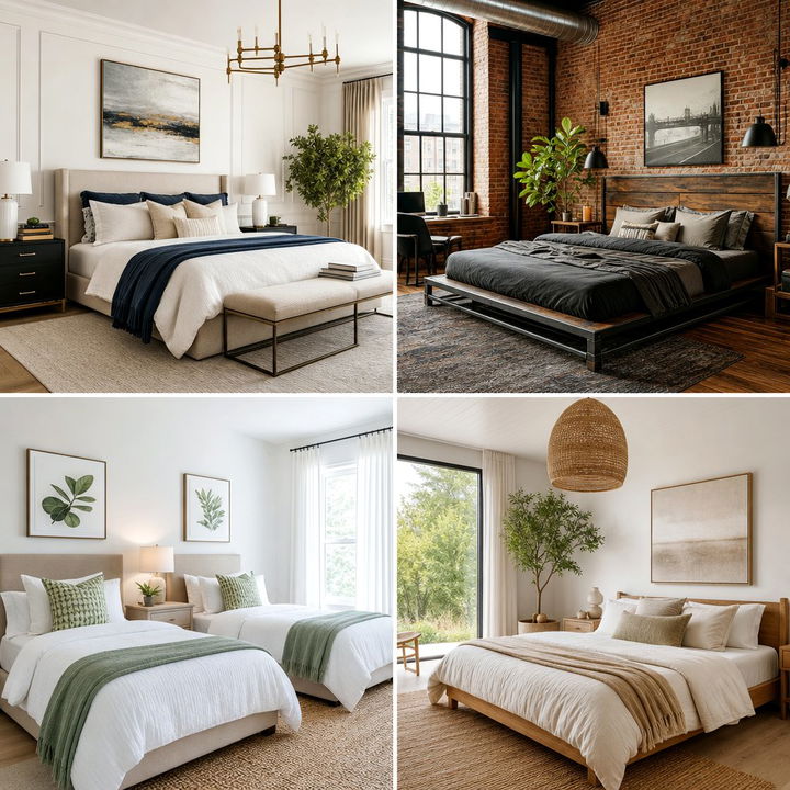 30 Model Home Bedroom Ideas to Get That Professional Designer Look