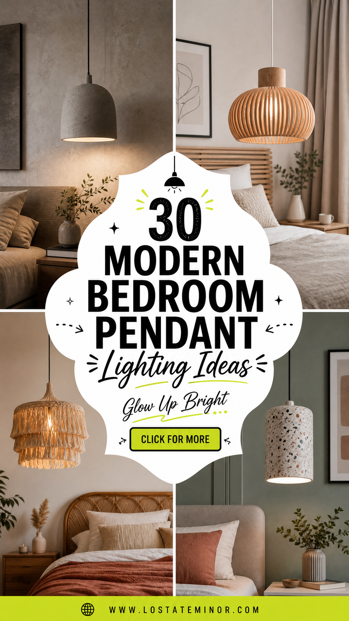 30 Modern Bedroom Pendant Lighting Ideas to Glow Bright - 30 Modern Bedroom Pendant Lighting Ideas to Glow Bright
