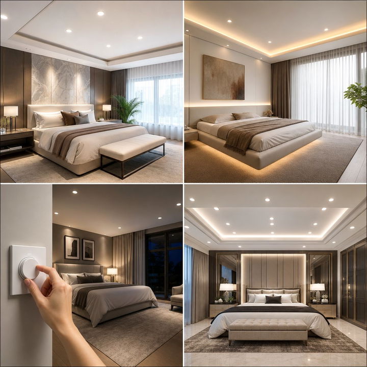 30 Modern Bedroom Recessed Lighting Ideas for a Perfect Glow