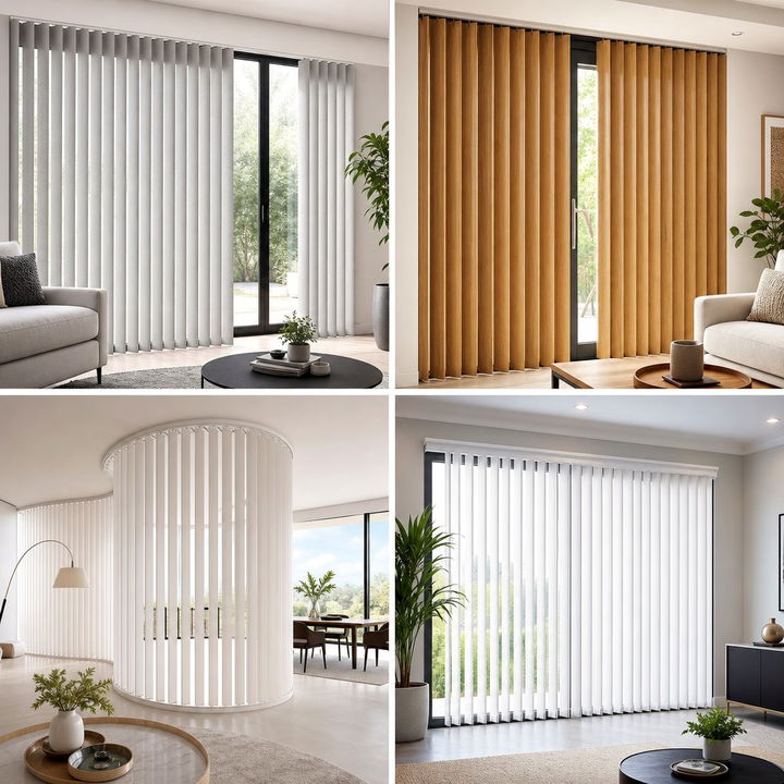 30 Modern Bedroom Vertical Blinds for Large Windows