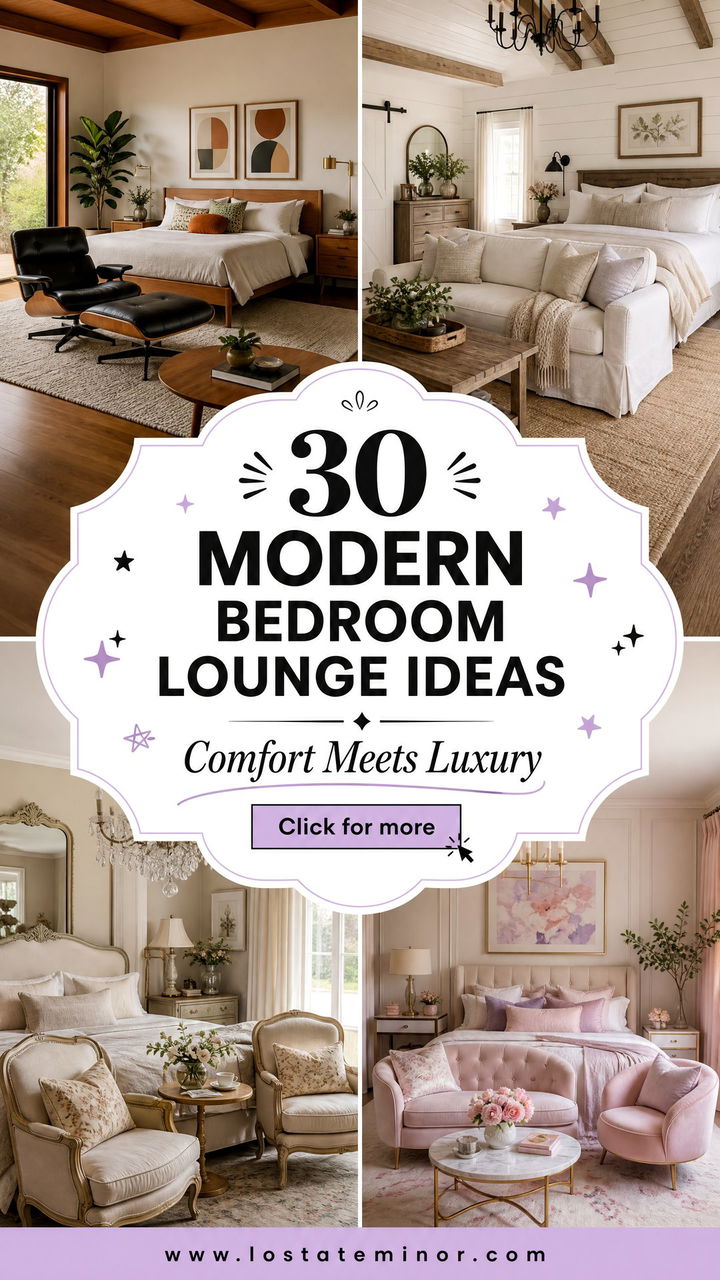 30 Modern Bedroom With Lounge Ideas for Ultimate Comfort - 30 Modern Bedroom With Lounge Ideas for Ultimate Comfort
