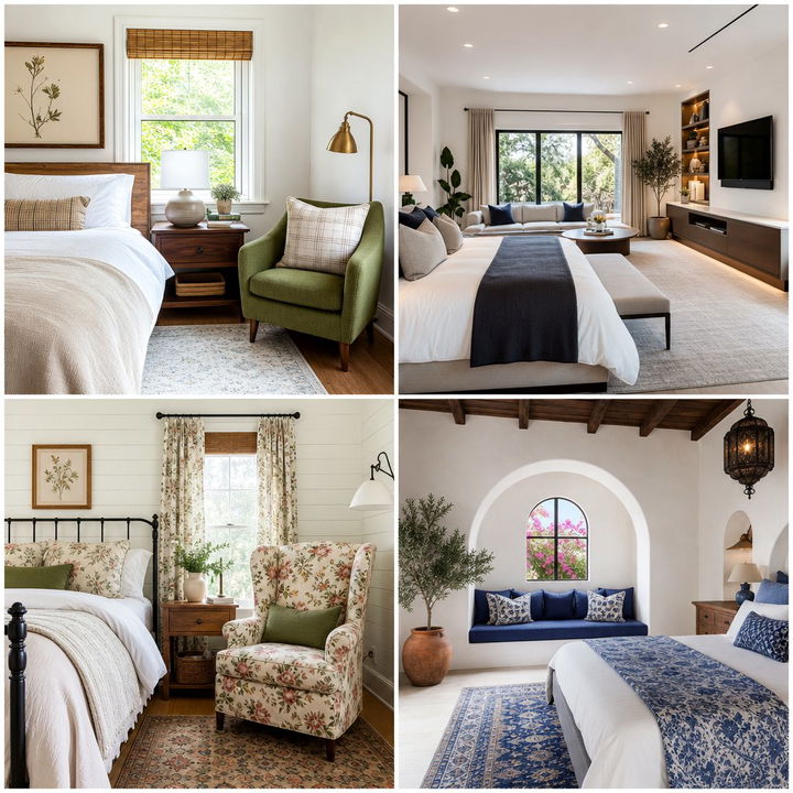 30 Modern Bedroom With Lounge Ideas for Ultimate Comfort