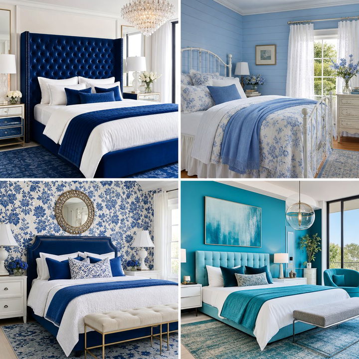30 Modern Blue Bedroom Ideas for a Cool and Relaxing Ambience