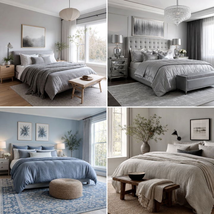 30 Modern Grey Bedroom Ideas for a Timeless and Elegant Space