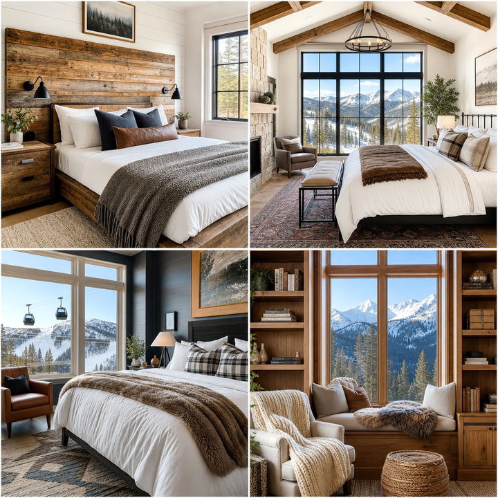 30 Mountain House Bedroom Ideas for a Cozy Cabin Retreat