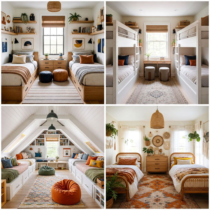 30 Multi-Kid Bedroom Ideas for Shared Spaces and Play