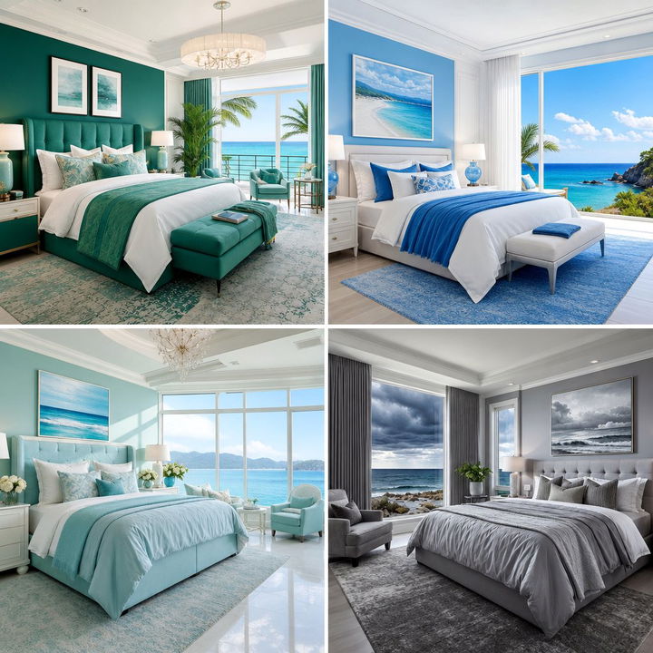 30 Ocean Inspired Bedroom Color Ideas for a Relaxing Vibe