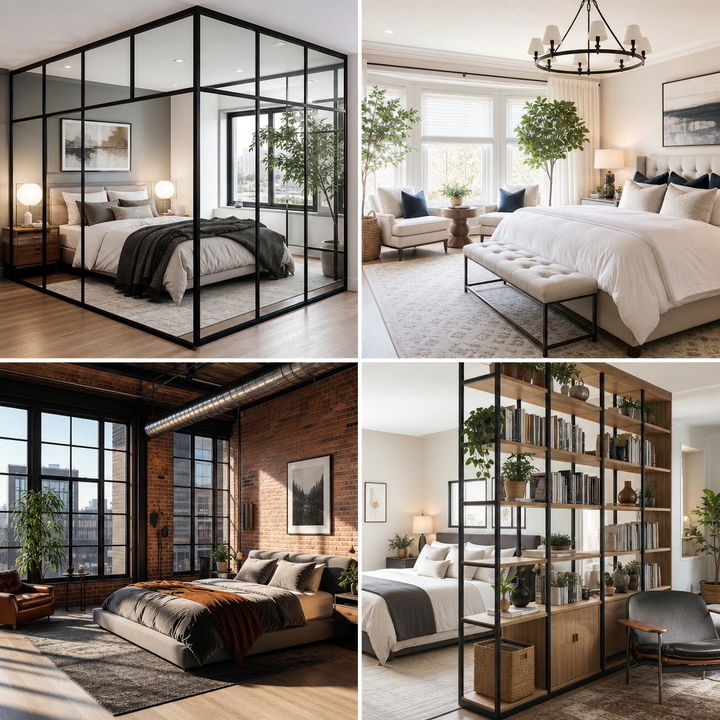 30 Open Plan Bedroom Ideas to Maximize Space and Light