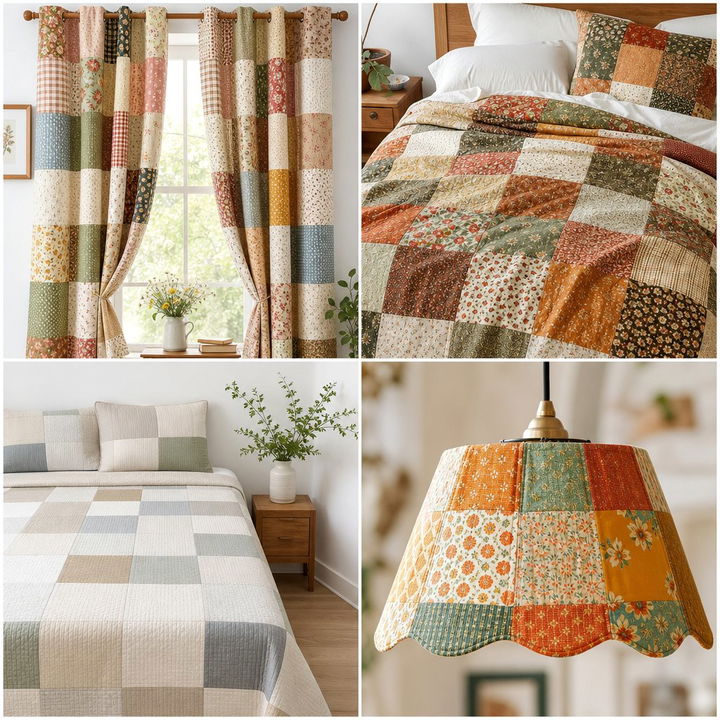 30 Patchwork Bedroom Ideas for a Charming Boho Aesthetic
