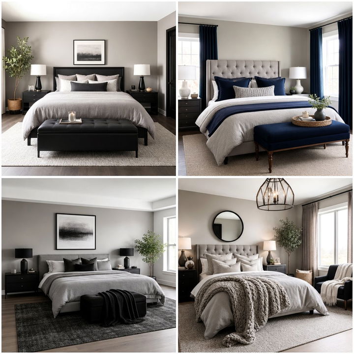 30 Pebble Gray Bedroom Ideas for a Sophisticated Bedroom