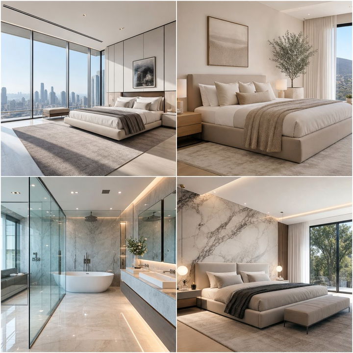 30 Penthouse Bedroom Ideas for High-End Luxurious Living