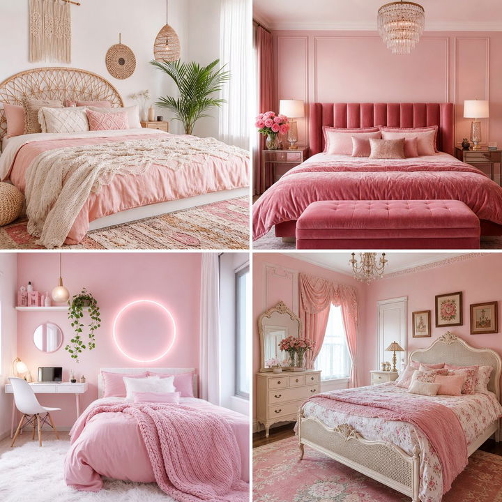 30 Pink Bedroom Ideas from Soft Blush to Bold Magenta