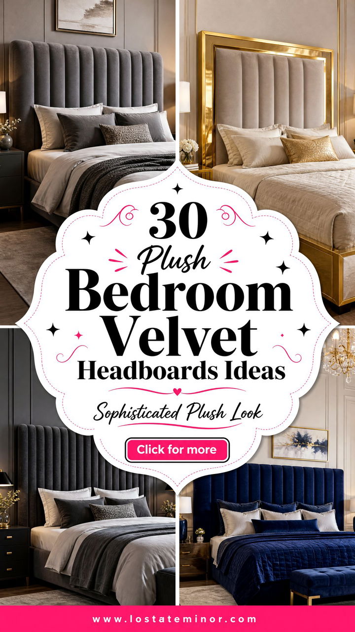 30 Plush Bedroom Velvet Headboards for a Sophisticated Look - 30 Plush Bedroom Velvet Headboards for a Sophisticated Look