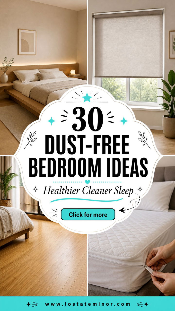 30 Practical Dust-Free Bedroom Ideas for a Healthier Sleep - 30 Practical Dust-Free Bedroom Ideas for a Healthier Sleep
